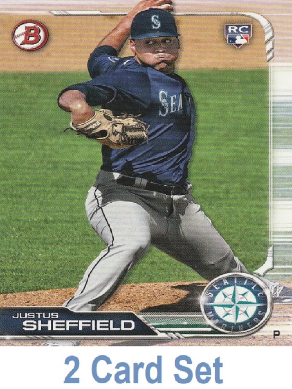 Justus Sheffield Baseball Card Collection